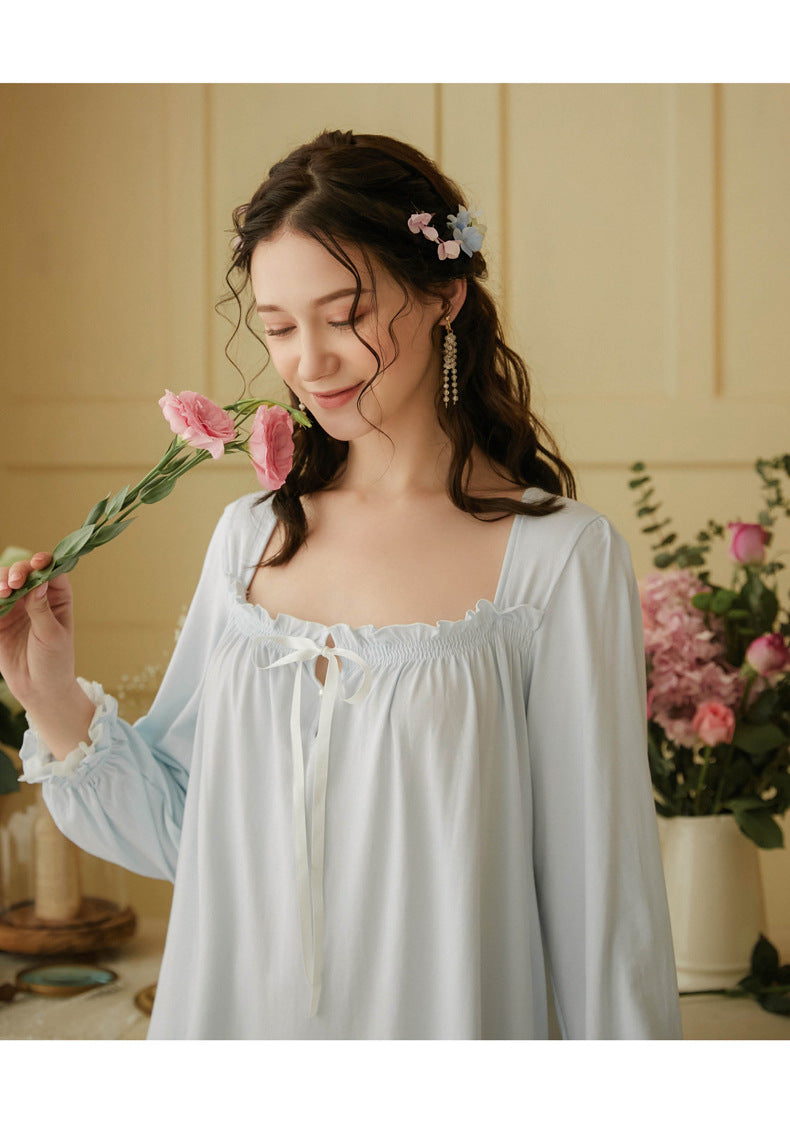 Retro Style Cotton Night Gown Dress – Retro Fairy