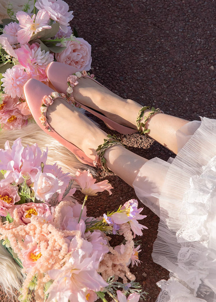 vintage shoes lolita shoes cottagecore shoes fairycore shoes