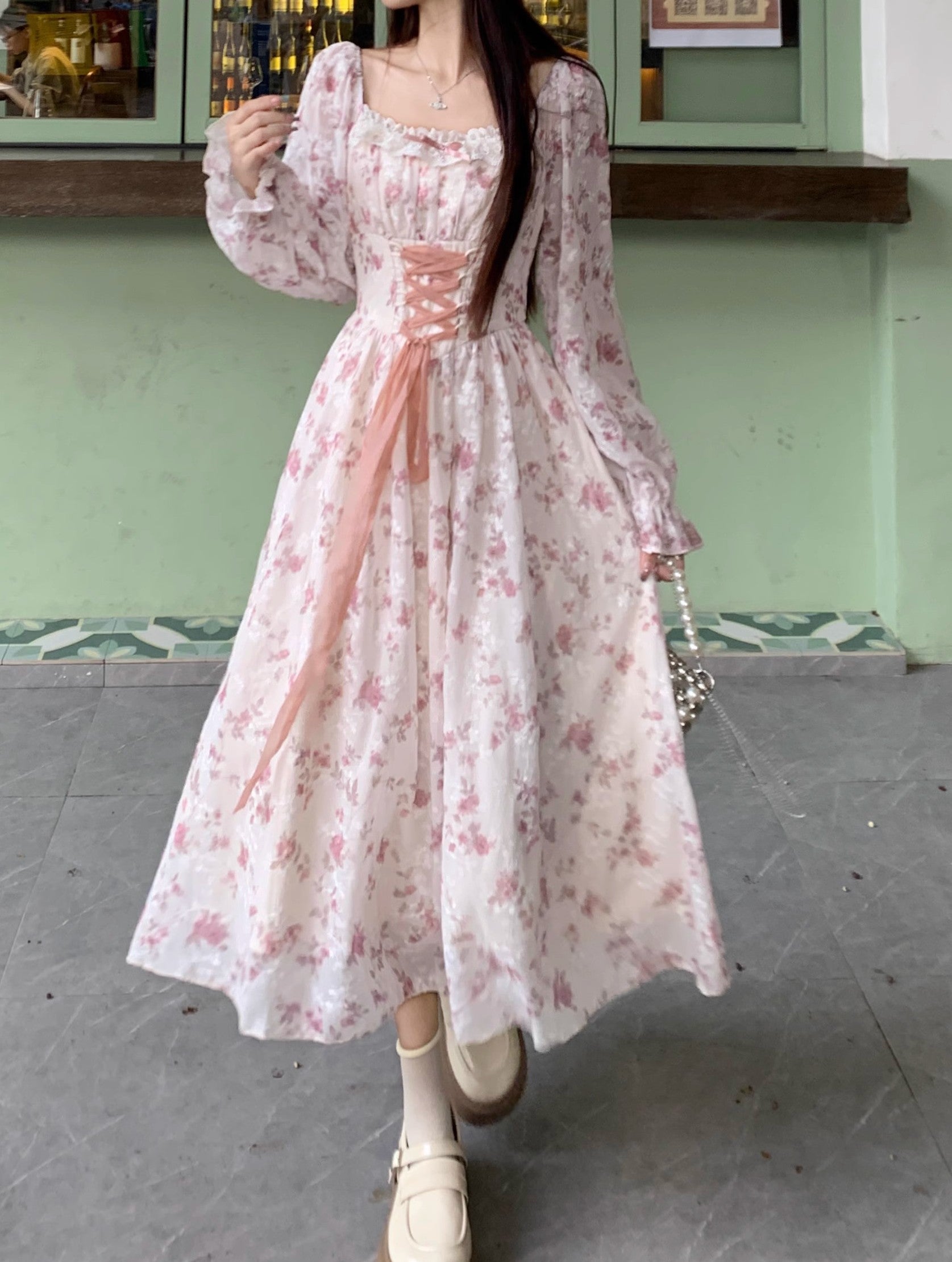 vintage dress fairycore dress cottagecore dress lolita dress kawaii dress 