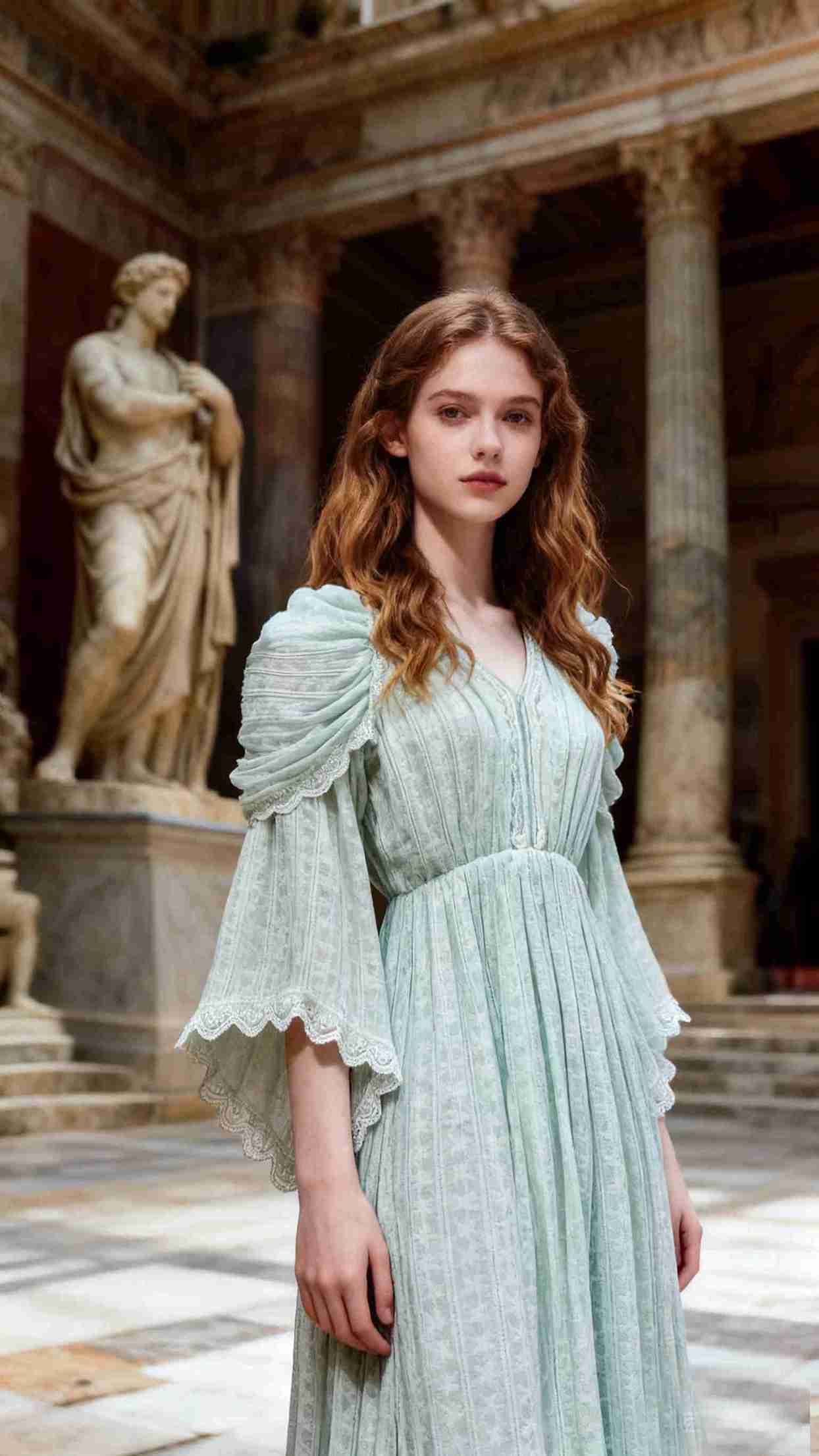 FAIRYCORE DRESS Cottagecore dress vintage dress period drama dress