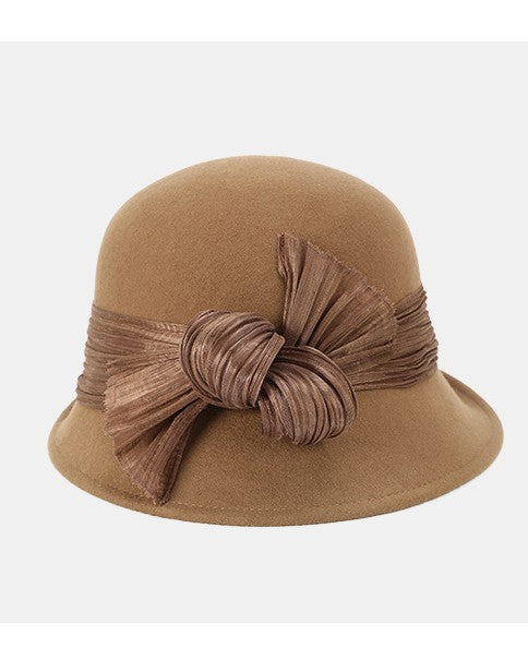 Vintage Style Wool Bonnet
