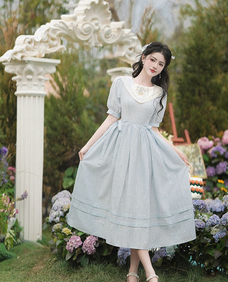 Alice in Wonderland Remake Vintage Dress