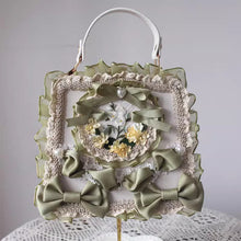 Load image into Gallery viewer, vintage hand bag purse fairycore bag purse Rococo Style bags
