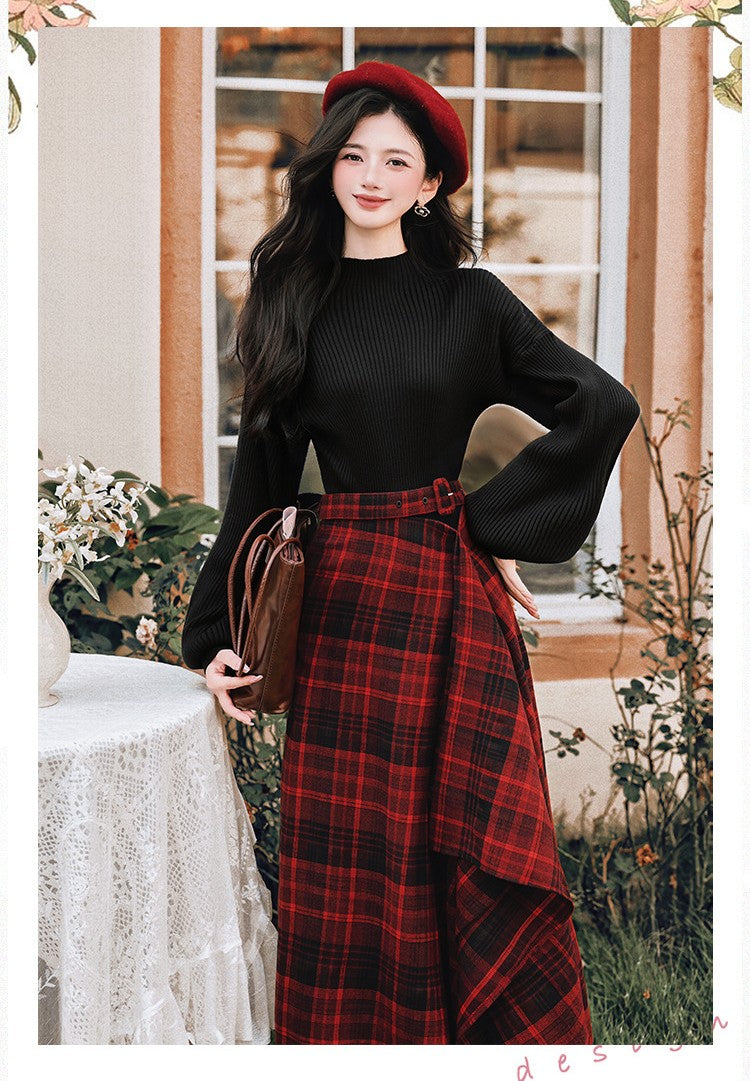 retro fashion vintage dress academia style dark academia christmas outfit