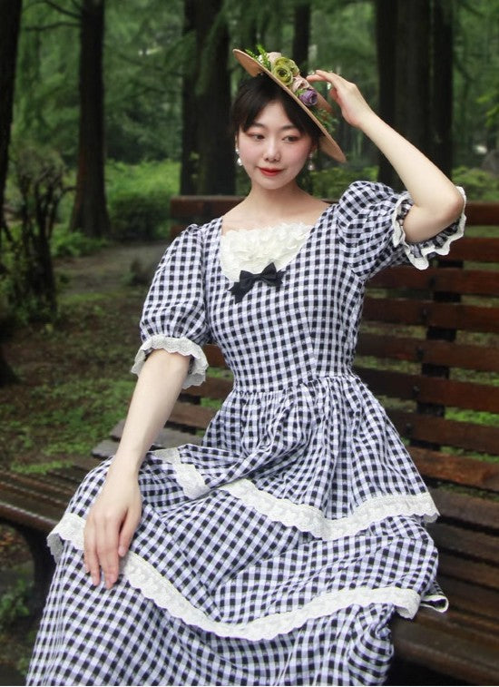 vintage dress cottagecore dress fairycore dress 50s dress 30s dress 40s dress vintage dress lolita dress