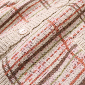 Cottagecore Embroidery Knit Cardigan