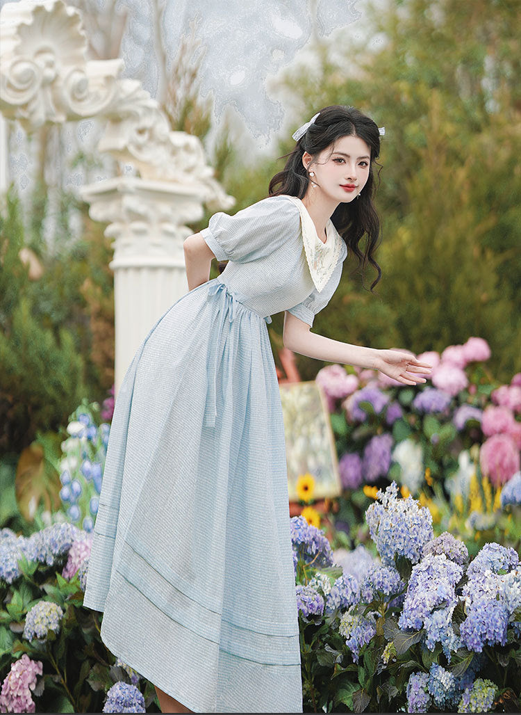 Alice in Wonderland Remake Vintage Dress