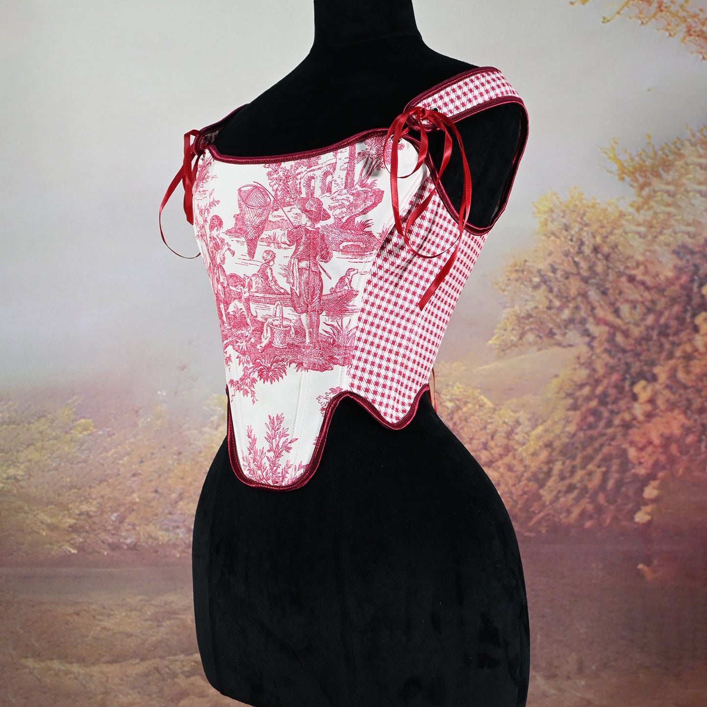 Vintage Remake Renaissance Style Corset