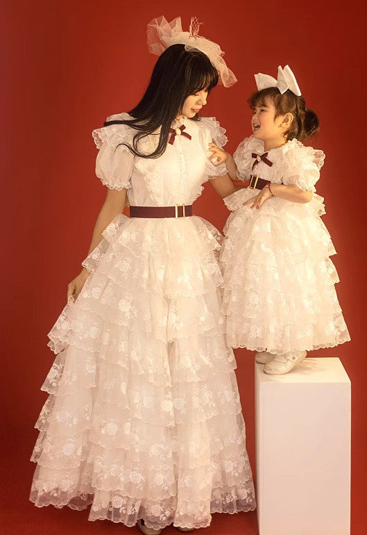 Gone with the wind Reproduction White Prom Dress Adult Size