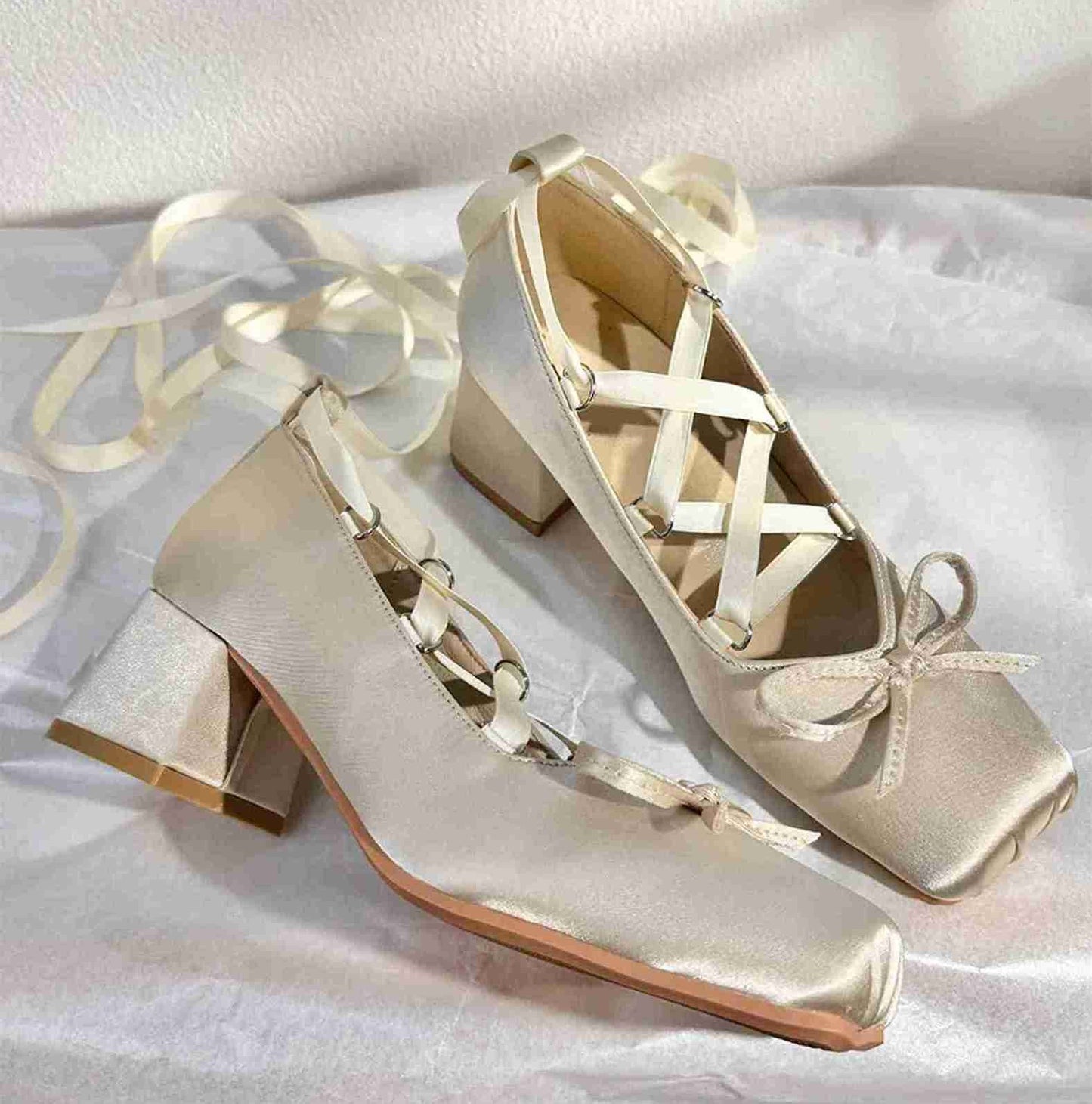 vintage heels vintage shoes retro cottagecore fairycore shoes lolita shoes