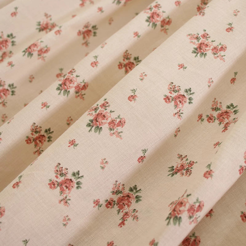Cottagecore Mori Kei Floral Skirt