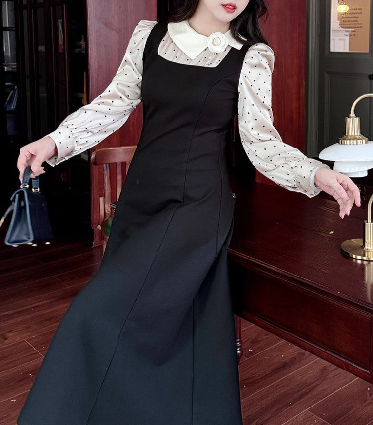 vintage dress parisian dress 1930s 1940s 1950s dress