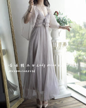 Load image into Gallery viewer, vintage dress cottagecore dress fairycore dress ethereal dreamy dress y2k dress street wear retro dress 
