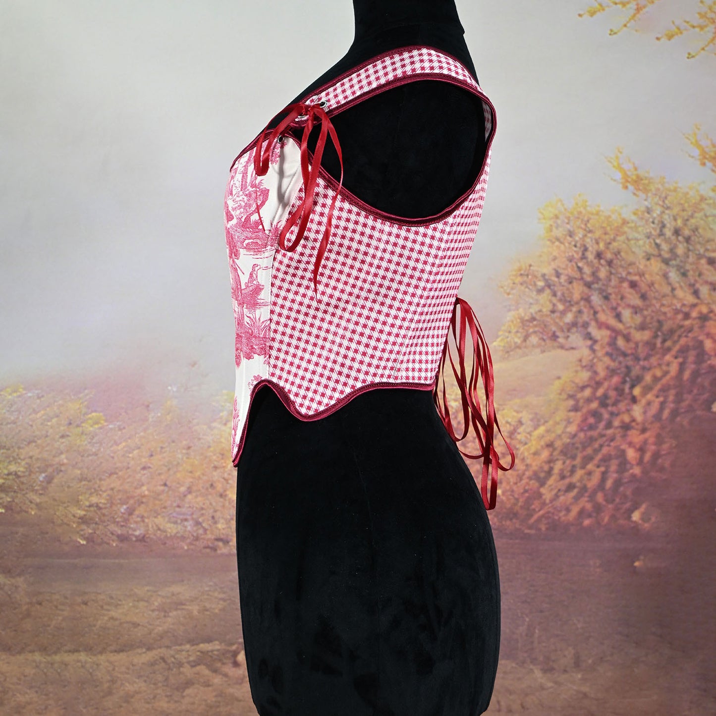 Vintage Remake Renaissance Style Corset