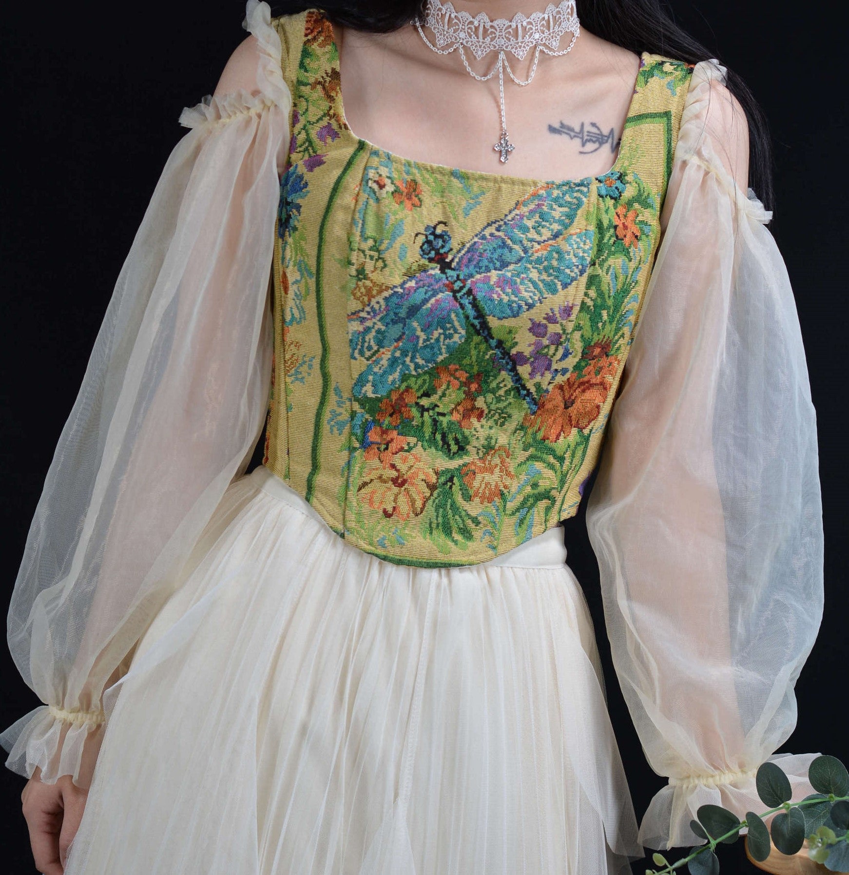 vintage corset handmade corset victorian corset