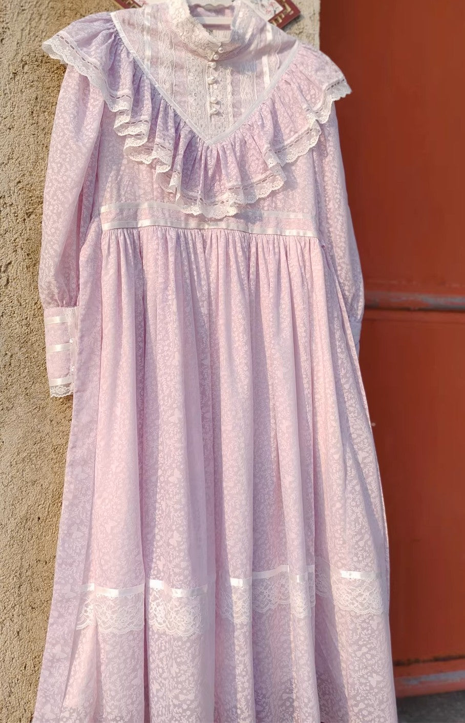 Gunne Sax Remake 70s Pastel Prairie Dress – Retro Fairy