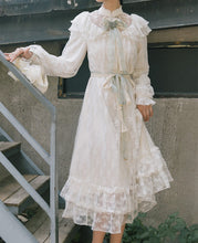 Load image into Gallery viewer, Vintage Edwardian style Lace Princess Dress
