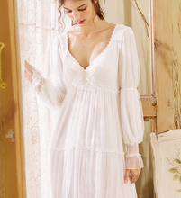 Load image into Gallery viewer, Vintage princess Lace Nightgowns Nightwear Home wear
