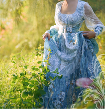 Load image into Gallery viewer, Handmade Gunne Sax Remake 70s Floral Nile Princess Dress
