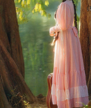 Load image into Gallery viewer, Gunne Sax Remake Pink Gingham Prairie Dress
