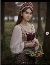 Load image into Gallery viewer, Gunne Sax Remake Child Print Dress
