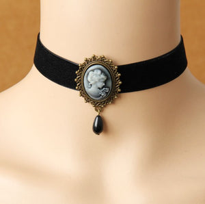 vintage necklace choker gothic necklace lolita necklace