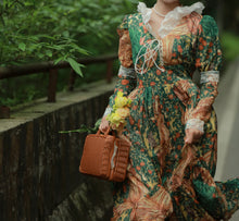 Load image into Gallery viewer, vintage dress gunnesax dress princess dress fairycore dress prom dress cottagecore dress party dress 1930s 1940s dress 1950s dress 1900 dress Edwardian dress Lawn dress
