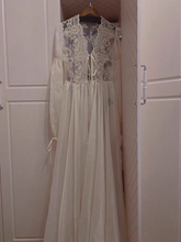 Load image into Gallery viewer, [Preorder] Handmade 30s Lace Princess bridal morning Cardi Gown
