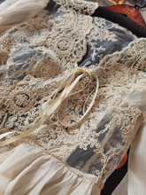 Load image into Gallery viewer, [Preorder] Handmade 30s Lace Princess bridal morning Cardi Gown
