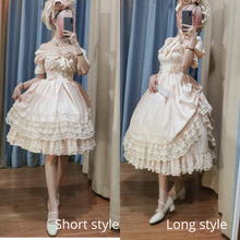 Load image into Gallery viewer, Vintage Princess Lolita Tea Dress [the Kiss of Nichols]
