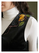 Load image into Gallery viewer, Cottagecore Deer Embroidery Vest
