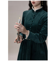 Load image into Gallery viewer, Howl&#39;s Moving Castle Inspired Vintage Dress [Final Sale]
