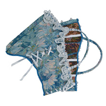 Load image into Gallery viewer, Retro Floral Lace Stitched Corset
