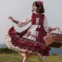 Load image into Gallery viewer, vintage dress lolita dress kawaii dress fairycore dress gothic dress royalcore dress princess dress
