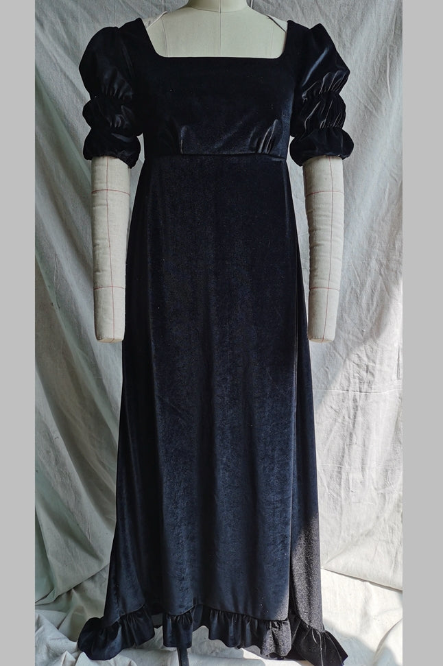 regency dress prom dress vintage dress sustainable fashion slow fashion edwardian dress period drama dress bridgerton dress