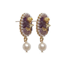 Load image into Gallery viewer, vintage earring vintage jewelry vintage accessories fairycore earring fairycore accessories cottagecore accessories cottagecore earring
