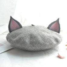 Load image into Gallery viewer, vintage beret cottagecore hat accessories vintage hat 
