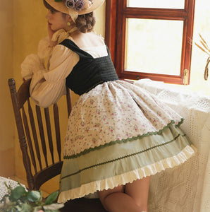 Vintage Remake Bavarian Heidi Dress
