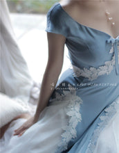 Load image into Gallery viewer, Retro Princess Lace Panel Tea Dress [Handmade]
