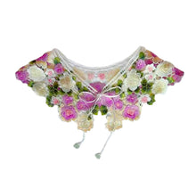 Load image into Gallery viewer, Cottagecore Lace Embroidery Hollow Faux Collar Accessories

