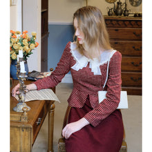 Load image into Gallery viewer, [Last Chance] Retro 80s Plaid Contrast Color Dress Final Sale
