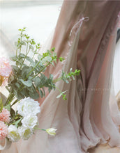 Load image into Gallery viewer, Handmade Vintage Dreamy Princess Pink Bow Stitched Dress Gown
