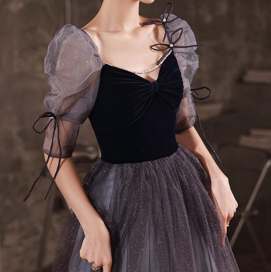 Retro Dreamy Tulle Shimmering Prom Dress Evening Dress 3XL