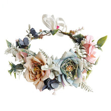 Load image into Gallery viewer, Bridal Flower Hair Crown Hair Band Hair Accessories
