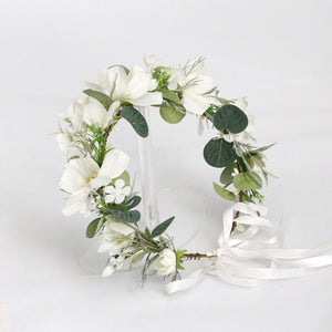 Bridal Flower Hair Crown Hair Band