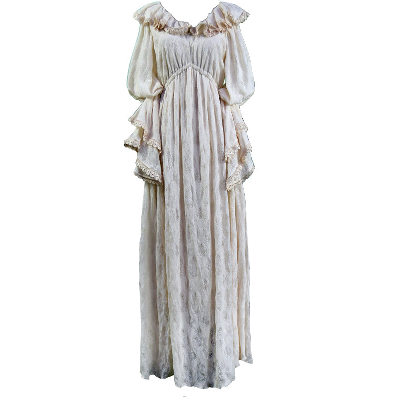 vintage dress cottagecore dress 1970s dress 50s dress prairie dress gunnesax dress lolita dress kawaii dress pastel dress academia dress fairycore dress princess dress 