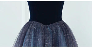 Dreamy Retro Princess Puff Sleeves Prom Evening Dress Ball Gown