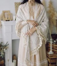 Load image into Gallery viewer, Cottageocre Vintage Cotton Shawl Scarf
