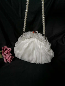 Vintage style Handmade Shell shape clutch handbag