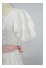 Load image into Gallery viewer, Handmade Princess Ruffled Vintage Dress

